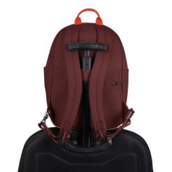 Рюкзак туристический Pacsafe Go 15L бургунді Фото 9