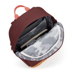 Рюкзак туристический Pacsafe Go 15L бургунді Фото 7