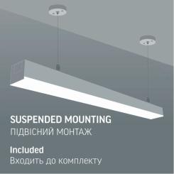 Светильник Videx LED BN03 50W 1.2М 5000K 220V Фото 4