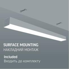 Светильник Videx LED BN03 50W 1.2М 5000K 220V Фото 5