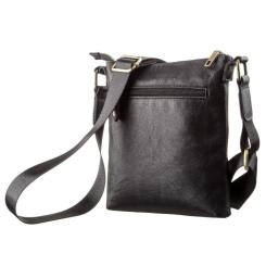 Сумка Shvigel Мужская кожаная Черная Фото 1