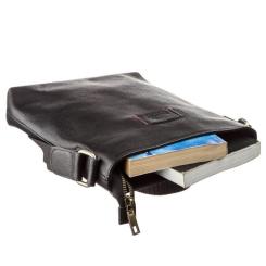 Сумка Shvigel Мужская кожаная Черная Фото 4