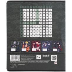 Тетрадь Kite Naruto, 12 аркушів, клітинка Фото 4