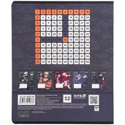 Тетрадь Kite Naruto, 12 аркушів, клітинка Фото 7