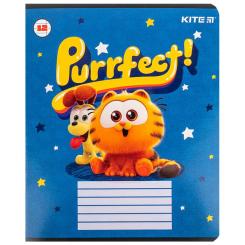 Тетрадь Kite Garfield, 12 листов, линия Фото 11