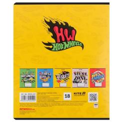 Тетрадь Kite Hot Wheels, 18 аркушів, лінія Фото 10