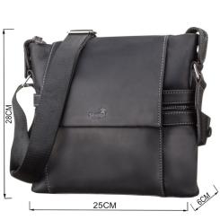 Сумка Shvigel Кожаная Черная Фото 2