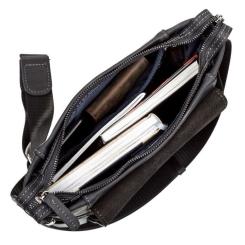 Сумка Shvigel Кожаная Черная Фото 5