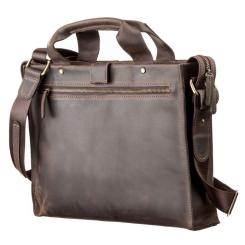 Сумка Shvigel Кожаная Коричневая Фото 1