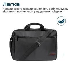 Сумка для ноутбука Promate 15.6" Gear-MB black Фото 1