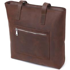 Сумка Shvigel Винтажная шоппер Коричневая Фото 1