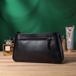 Сумка Shvigel Из натуральной кожи Черная Фото 9