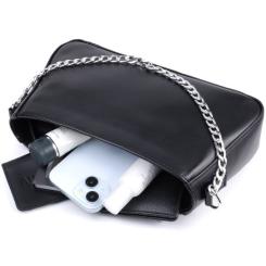 Сумка Shvigel Из натуральной кожи Черная Фото 7