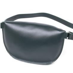 Сумка Shvigel Кожаная на пояс Зеленая Фото 1