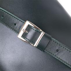 Сумка Shvigel Кожаная на пояс Зеленая Фото 4