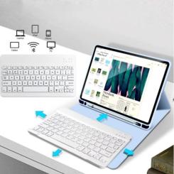 Чехол для планшета BeCover with keyboard Apple iPad Mini 7 2024 Light Blue Фото 3