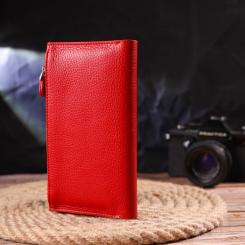 Кошелек Canpellini Из натуральной кожи Красный Фото 9