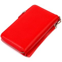 Кошелек Canpellini Из натуральной кожи Красный Фото 1