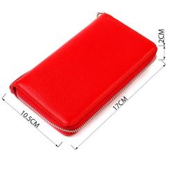 Кошелек Canpellini Из натуральной кожи Красный Фото 2