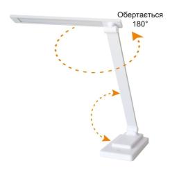 Настольная лампа Євросвітло LED акумуляторна Ridy-10-2-PWR 10 Вт біла Фото 4
