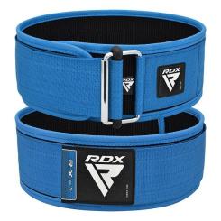 Атлетический пояс RDX RX1 Weight Lifting Belt Blue XL Фото 1