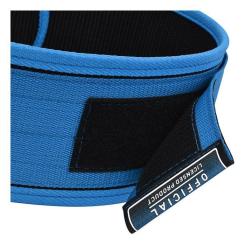 Атлетический пояс RDX RX1 Weight Lifting Belt Blue XL Фото 5