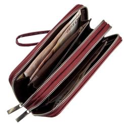 Кошелек Kivi Из экокожи Малиновый Фото 2