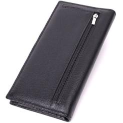 Кошелек ST Leather Из натуральной кожи Черный Фото 1