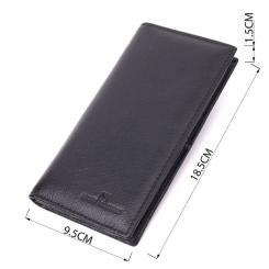Кошелек ST Leather Из натуральной кожи Черный Фото 3