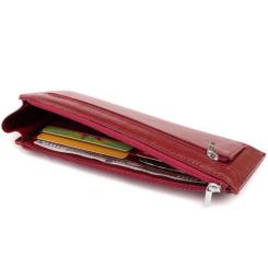 Кошелек ST Leather Из кожи Бордовый Фото 6