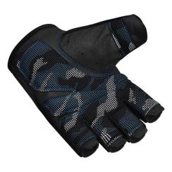 Перчатки для фитнеса RDX T2 Half Blue S Фото 3