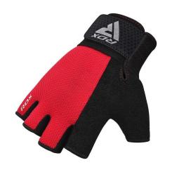 Перчатки для фитнеса RDX W1 Half Red M Фото 2