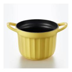 Гусятница Buydeem CP541 Mellow Yellow чавунна емальована 1.8 л Фото 11