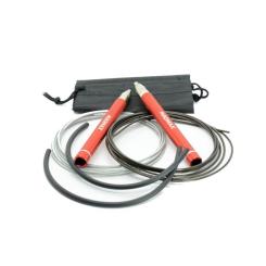 Скакалка MadMax MFA-286 Speed jump rope швидкісна Червона Фото 4