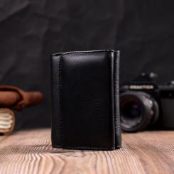 Кошелек ST Leather Из натуральной кожи Черный Фото 8