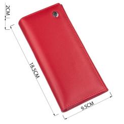 Кошелек ST Leather Красный Фото 2