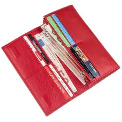 Кошелек ST Leather Красный Фото 4