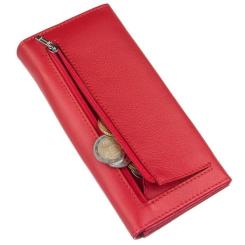 Кошелек ST Leather Красный Фото 6