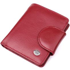 Кошелек ST Leather Из натуральной кожи Бордовый Фото