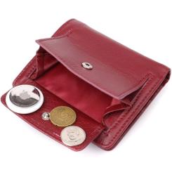 Кошелек ST Leather Из натуральной кожи Бордовый Фото 7