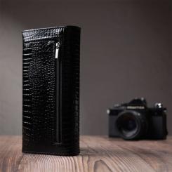 Кошелек ST Leather Из натуральной кожи Черный Фото 9