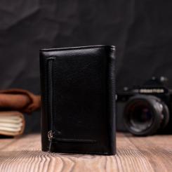 Кошелек ST Leather Из натуральной кожи Черный Фото 9