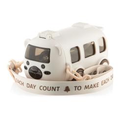 Бутылка для воды Ardesto Bear Bus 500мл білий Фото 1