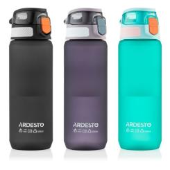 Бутылка для воды Ardesto Matte 800мл чорний Фото 8