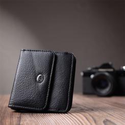 Кошелек ST Leather Из натуральной кожи Черный Фото 8