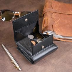 Кошелек ST Leather Черный Фото 11