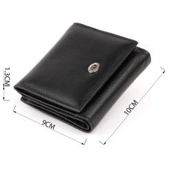 Кошелек ST Leather Черный Фото 2