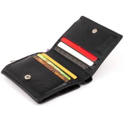 Кошелек ST Leather Черный Фото 4