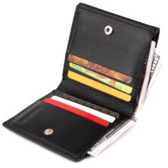 Кошелек ST Leather Черный Фото 6