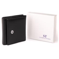 Кошелек ST Leather Черный Фото 7